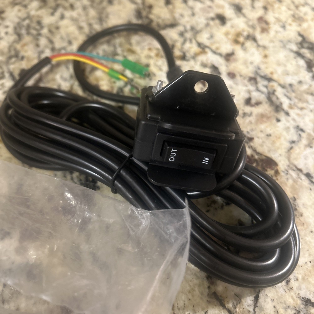 Heavy Duty ATV/UTV 12V Winch Thumb Switch Handlebar Mount Rocker Switch Kit