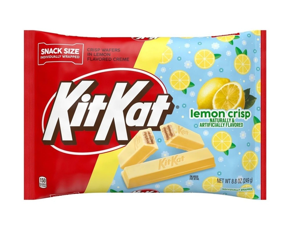 8.8oz Bag KIT KAT Lemon Crisp Wafer Easter Candy Snack Size Individually Wrapped