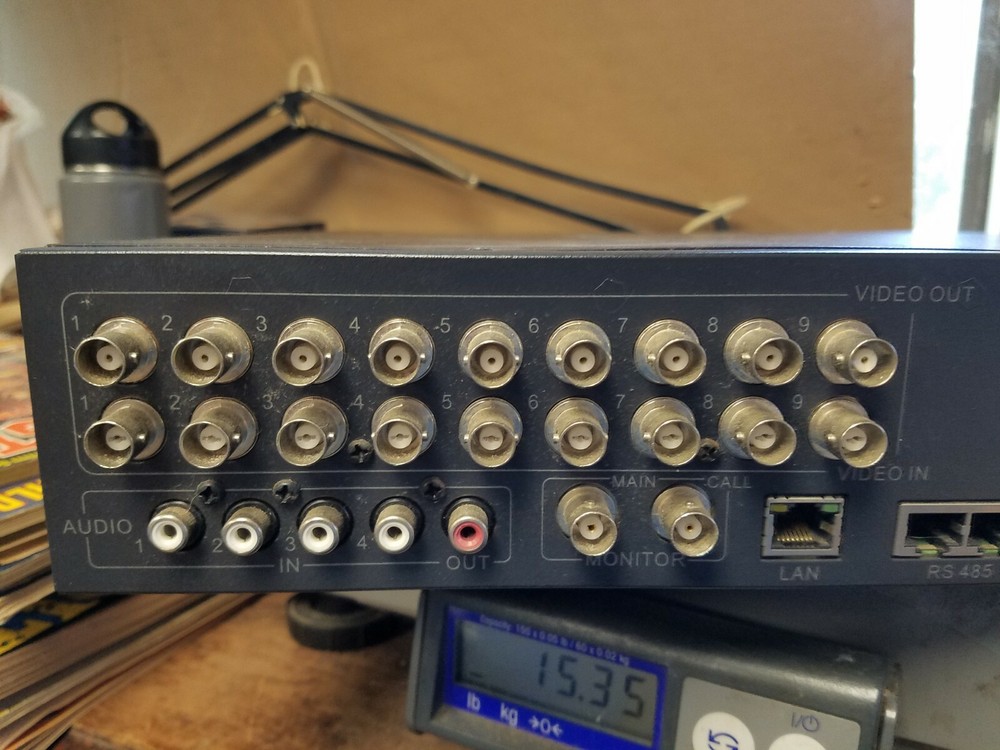 Ever Focus EverFocus Digital Video Recorder Model EDVR9D1 Untested