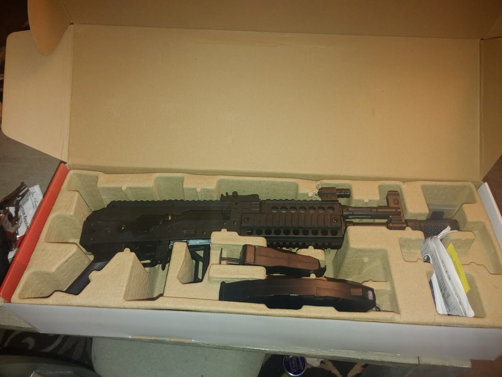 FULL AUTO AK CO2 BBGun gun blowback