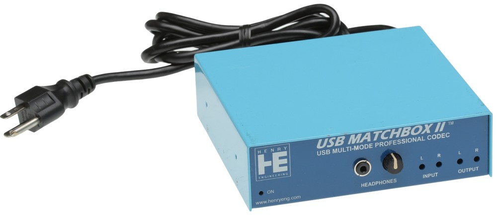 Henry Engineering USB Matchbox II Broadcast AES Digital & Balanced Analog Audio