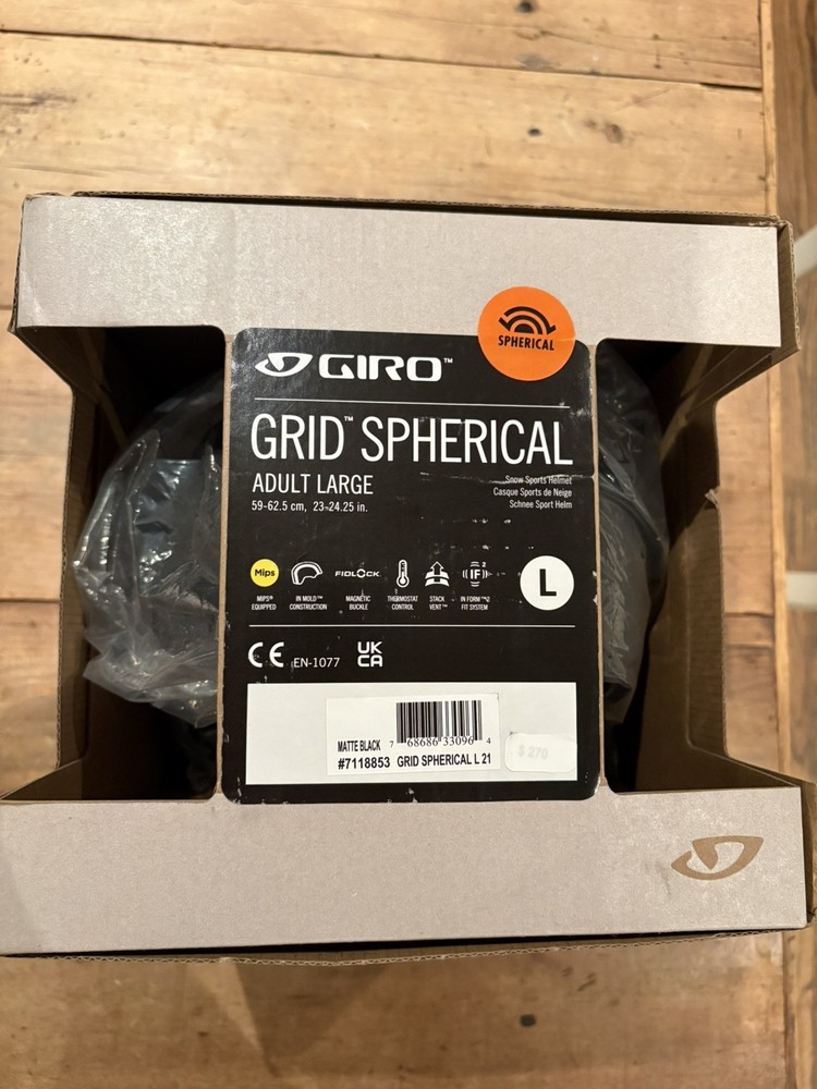 Giro Grid Spherical Snow Helmet Large