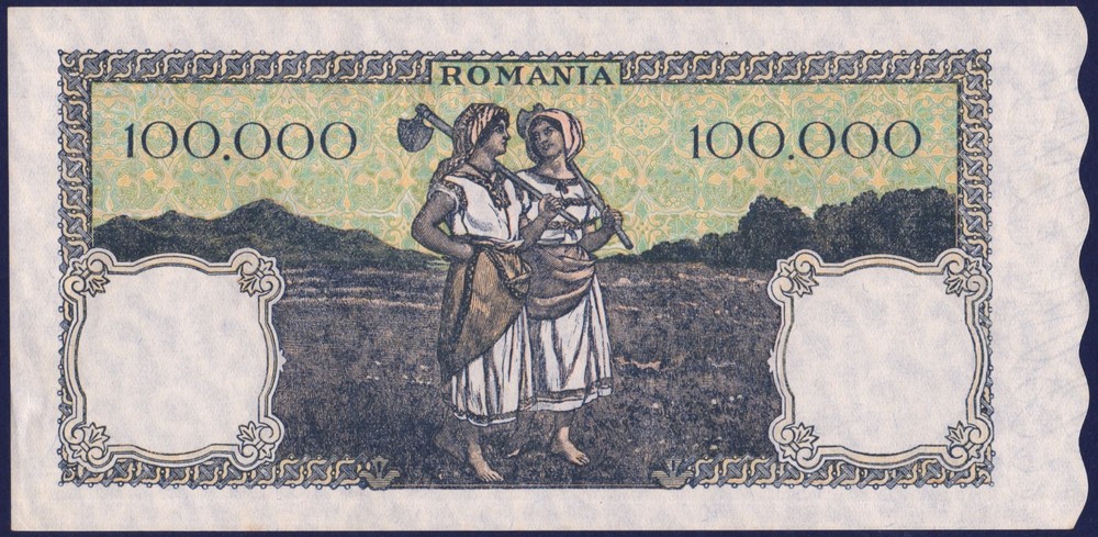 ROMANIA - P58 - 100000 Lei - 1946 - UNCIRCULATED