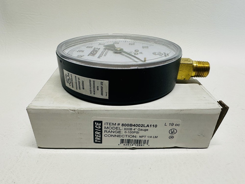 NEW TRERICE 800B4002LA110 Gauge