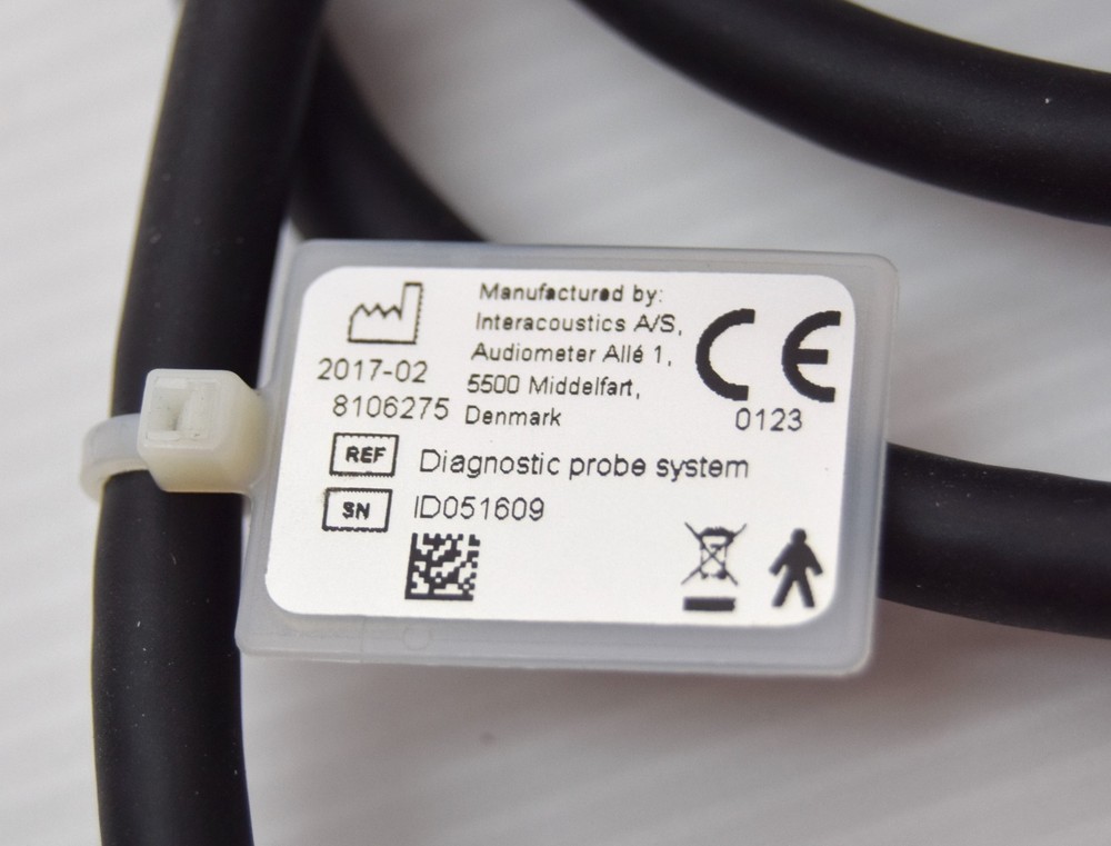 Interacoustics Diagnostic Probe for AA222 Audiometer (New)