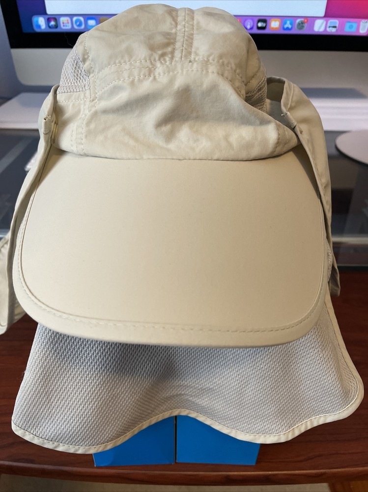 Henschel Halsey - Big Bill Mens Solid Vented Sun Shield Hat Small/Medium Natural