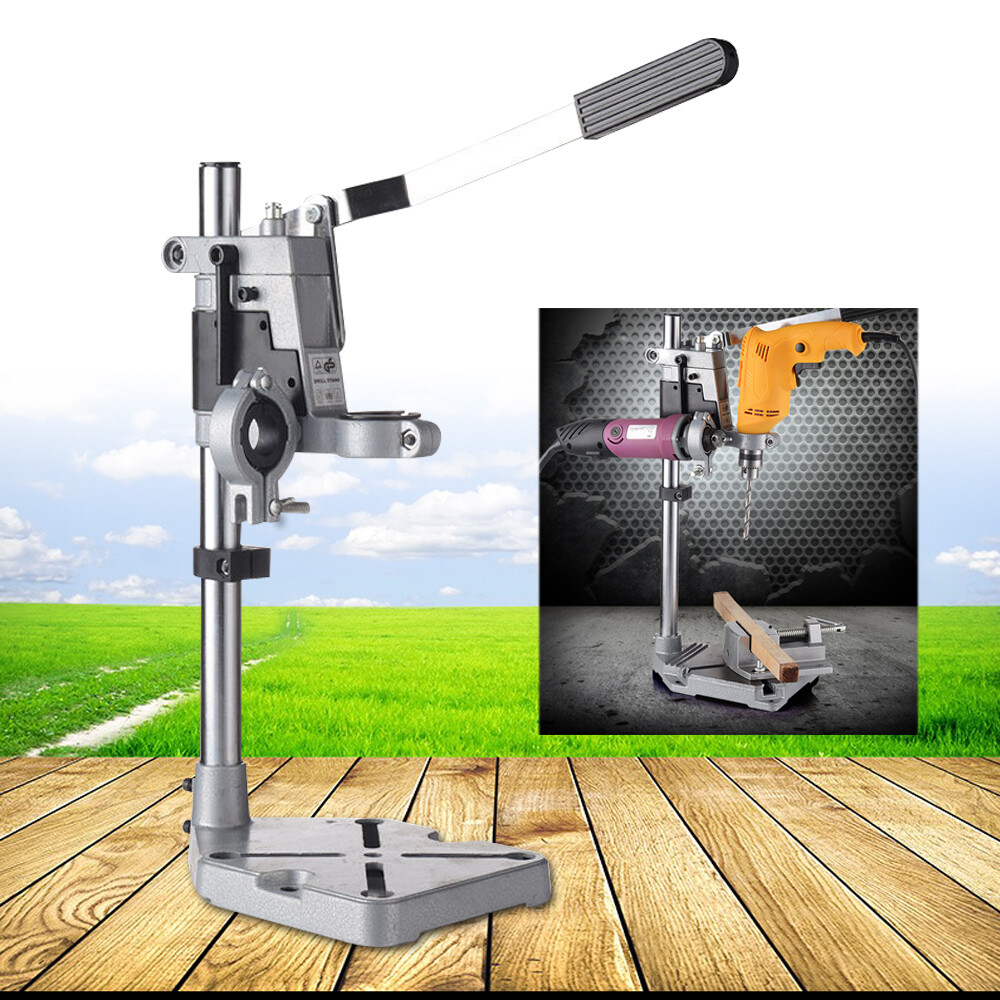 Adjustable Bench Clamp Drill Press Stand Workbench Repair Tool For Hand Drills