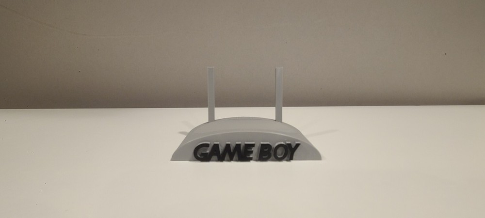 Nintendo GameBoy Display Stand, 3d Printed, Multiple colors available!
