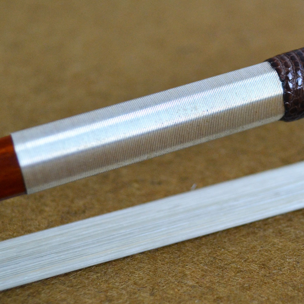 Top Model Pernambuco Cello Bow Master Level Pure Silver Mounted Well Balanced