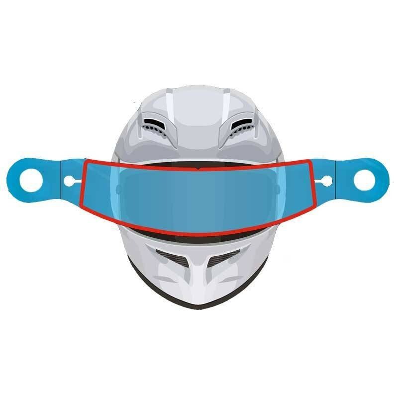 Racing Optics XStack Helmet Visor Tear Offs (Specify Design, and Quantity)