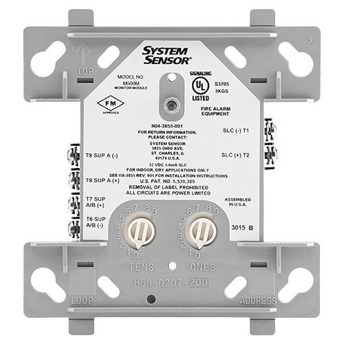 NEW - M500M System Sensor addressable input module
