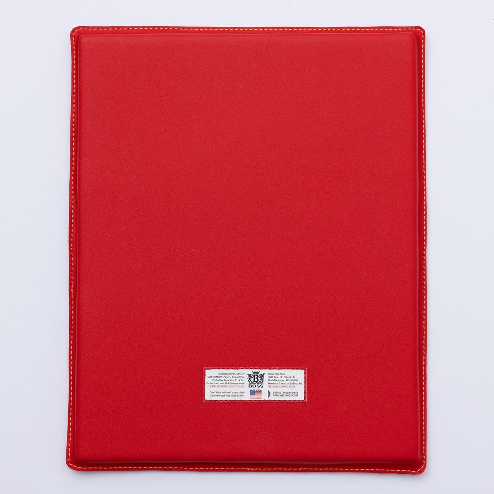 Bulletproof Level 3-A Soft panel 11.75"x14.75" Luxury Backpack/Briefcase Insert