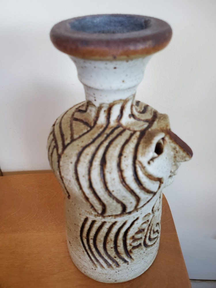 Stoneware/pottery Candleholder