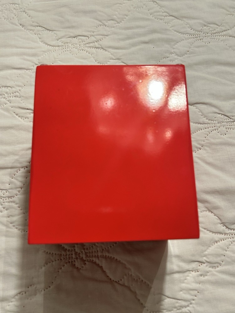 Jonathan Adler Tissue Box Cover Red