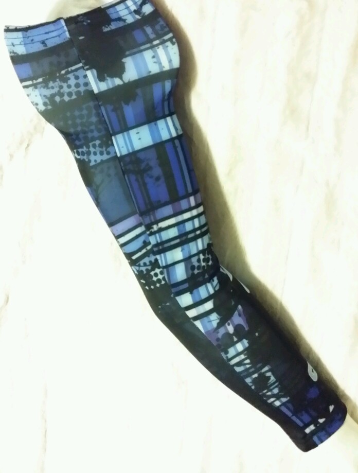 Large Roto Grip Compression Sleeve, Blue Grunge