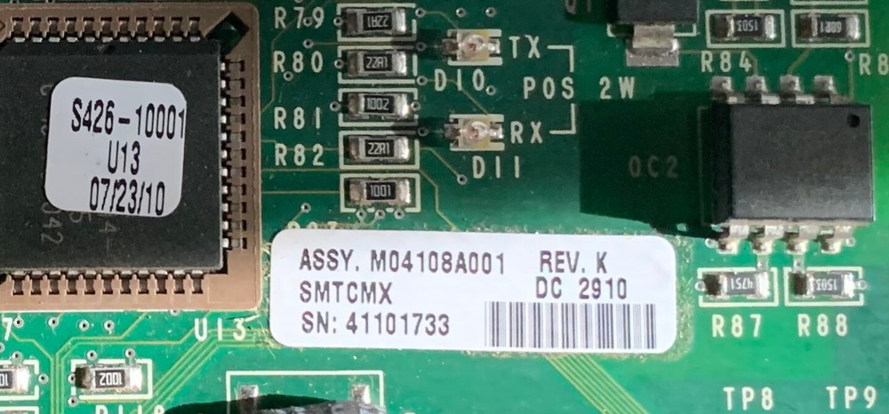GILBARCO CRIND CONTROL NODE 3 BOARD M04108A003
