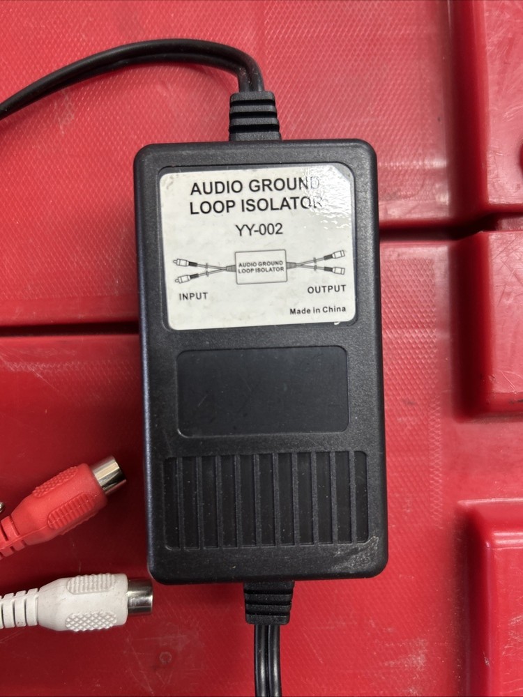 Audio Ground Loop Isolator YY-002. Noise Suppressor