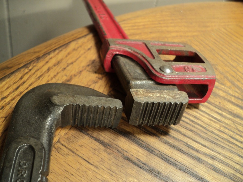 Vintage Sears Pipe Wrench Tool - 10" Japan