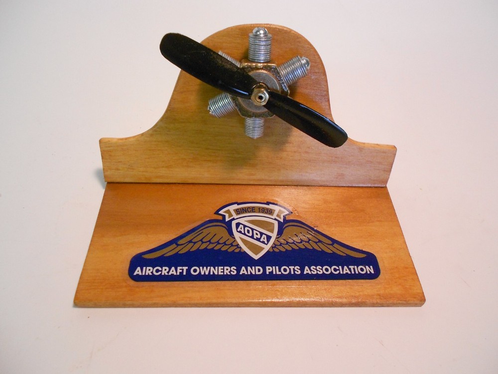 Aircraft Owners Association Plaque, custom made
