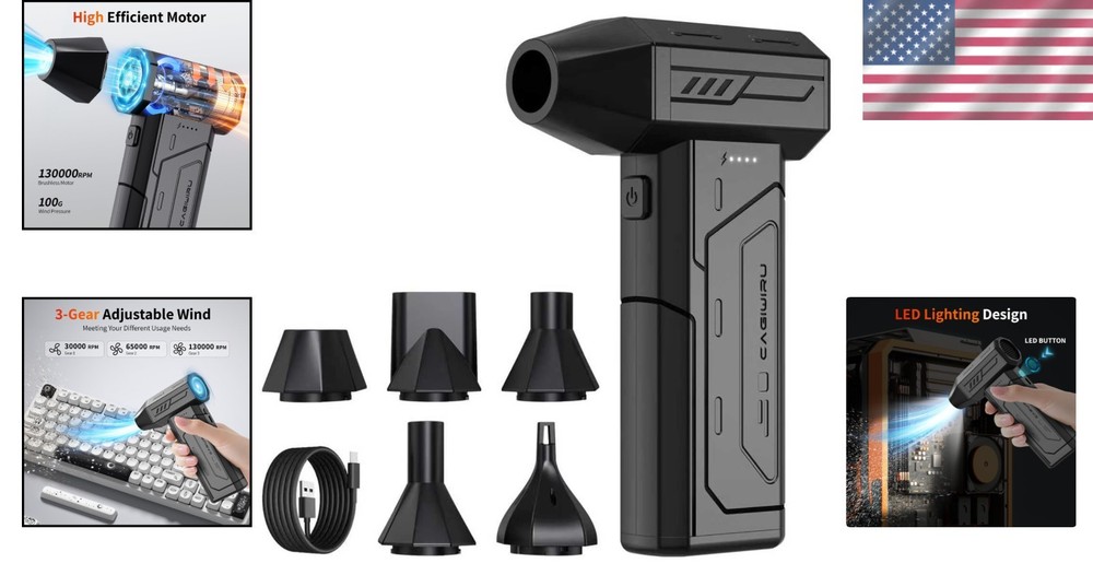 Rechargeable Mini Blower for Electronics