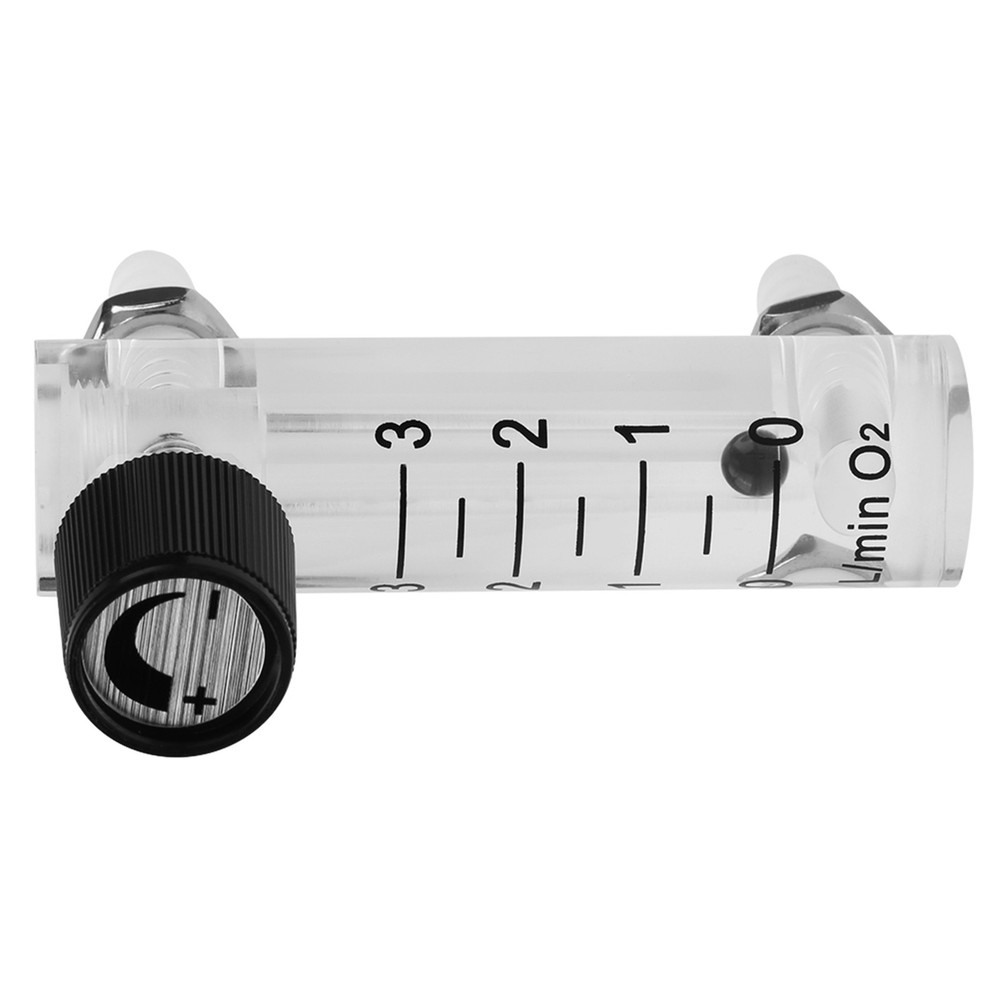 2 Meter 0-3LPM Meter With Control Valve For Oxygen/Air/Gas♡