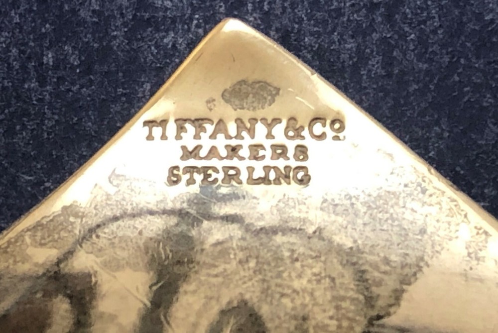 Tiffany & Co Sterling Silver Small Leaf Dish