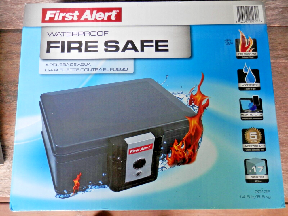 First Alert 2013F Waterproof Fire Safe NEW