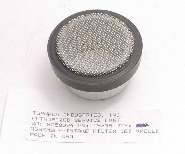 TORNADO 19398 Assembly Intake Filter - Prepaid Shipping
