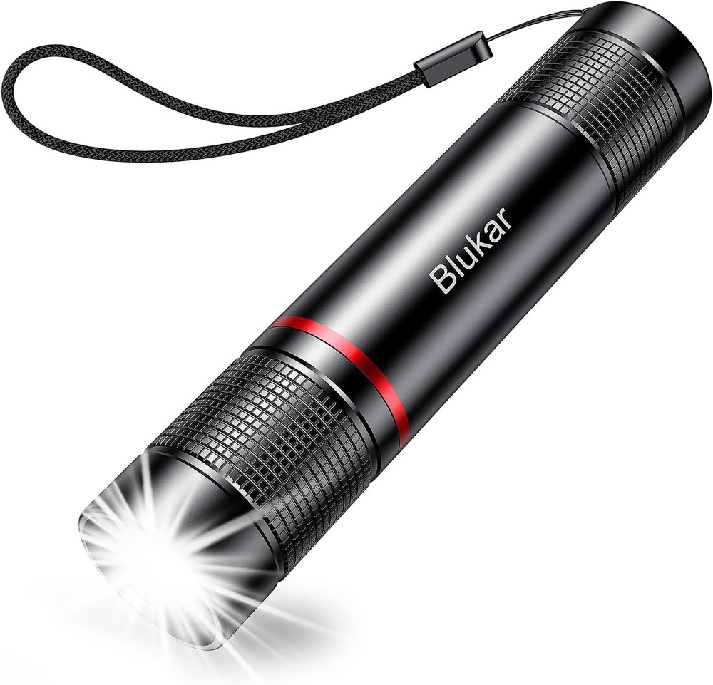Flashlight Rechargeable, High Lumens Flashlight, Super Bright Small LED Flash Li