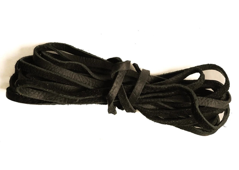 Cue Components Stack Leather Wrap™ Black (X1)