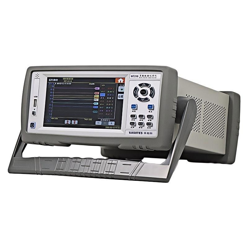 Temperature Logger Multi-Channel Data Recorder 7"Touchscreen Fit Universal Input