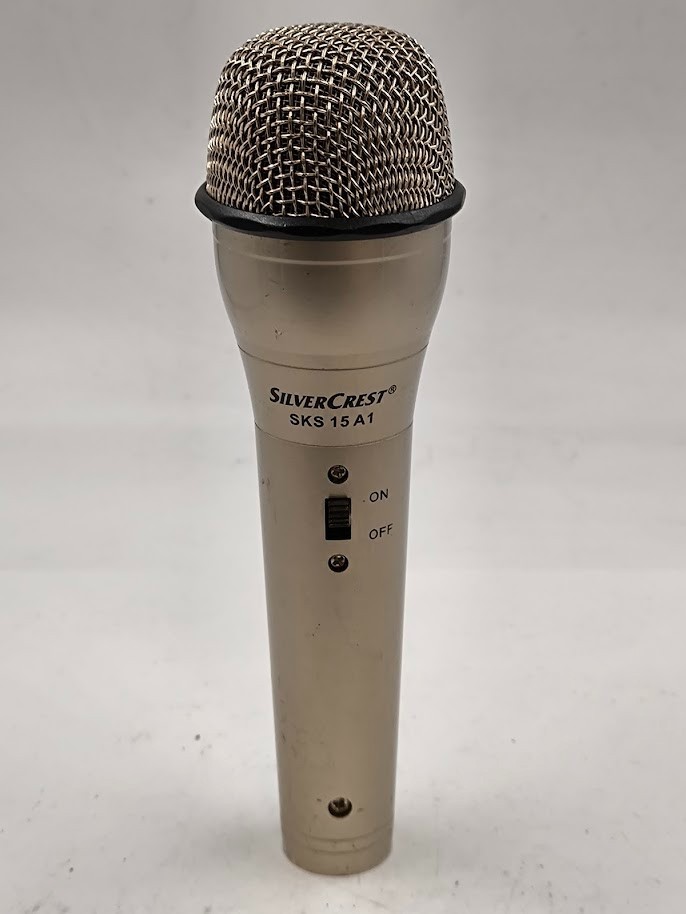 SilverCrest SKS 15 A1 Microphone Used Working Beige