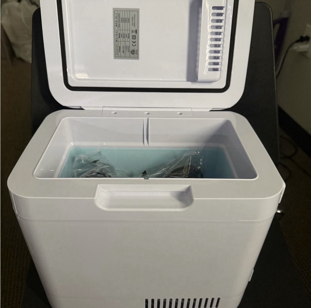 skin care mini fridge