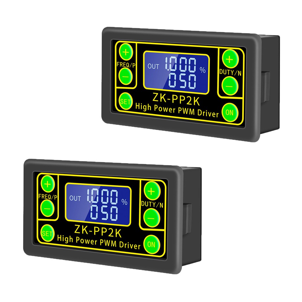 2PC ZK-PP2K PWM Dimming Speed Controller PWM Generator Driver Cycle Delay Module