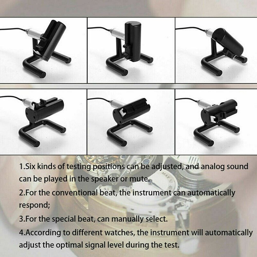 No.1900 Mechanical Watch Timegrapher Multifunction Machine Timing Tester ToolsVQ