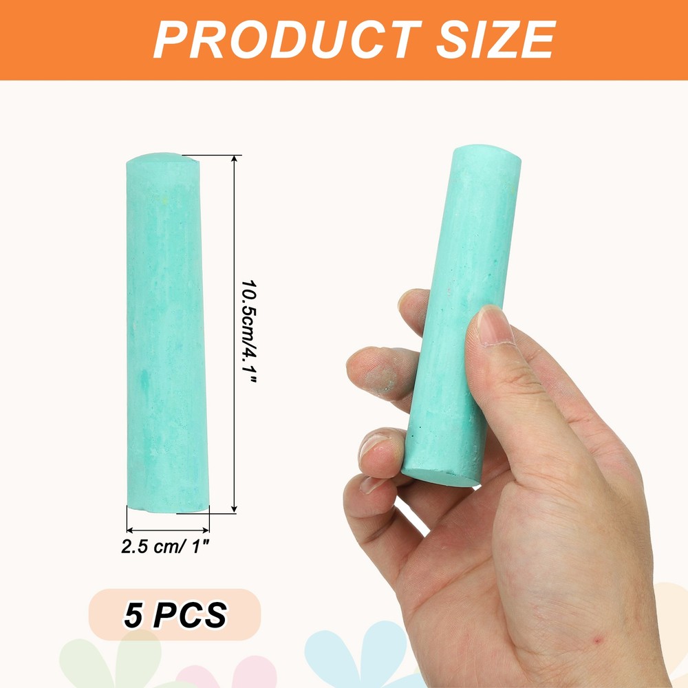 5PC Blue Chalk Cyan Large Outdoor