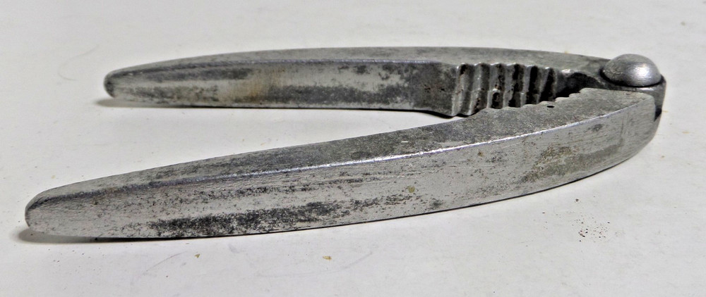 aluminum nut cracker pliers vintage