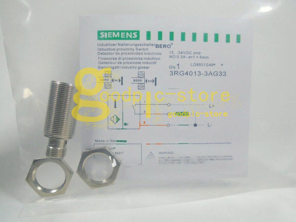 1piece For SIEMENS 3RG4013-3AG33 sensor proximity switch NEW