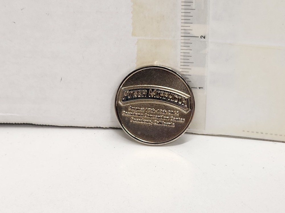 Power Rangers Power Morphicon Convention Coin 2012