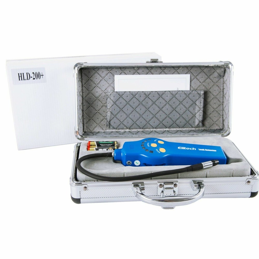 Microcomputer Leak Detector Negative Corona Halogen Gas Detector HLD-200+