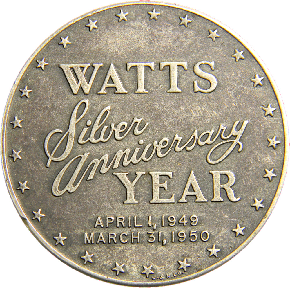Watts Silver Anniversary Medal (03304)