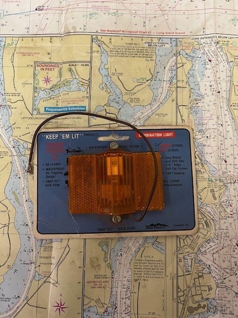 Sierra Products #Amber (210UA) Waterproof Combination Light.