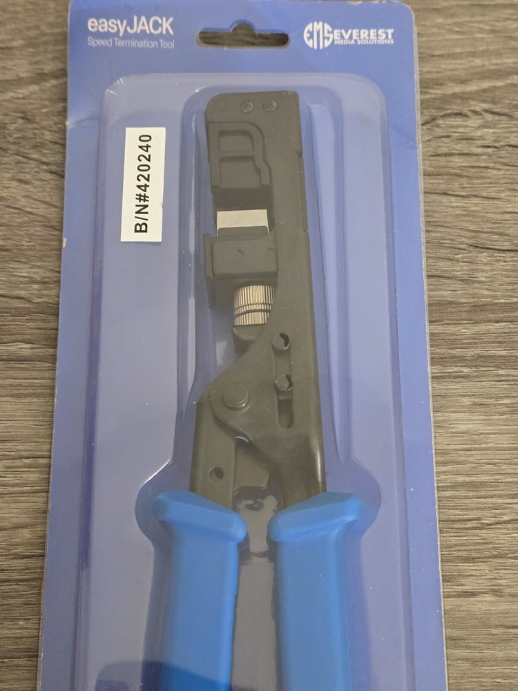 Everest Media Solutions easyJACK - 90° Angled Speed Termination Tool. Free Ship.