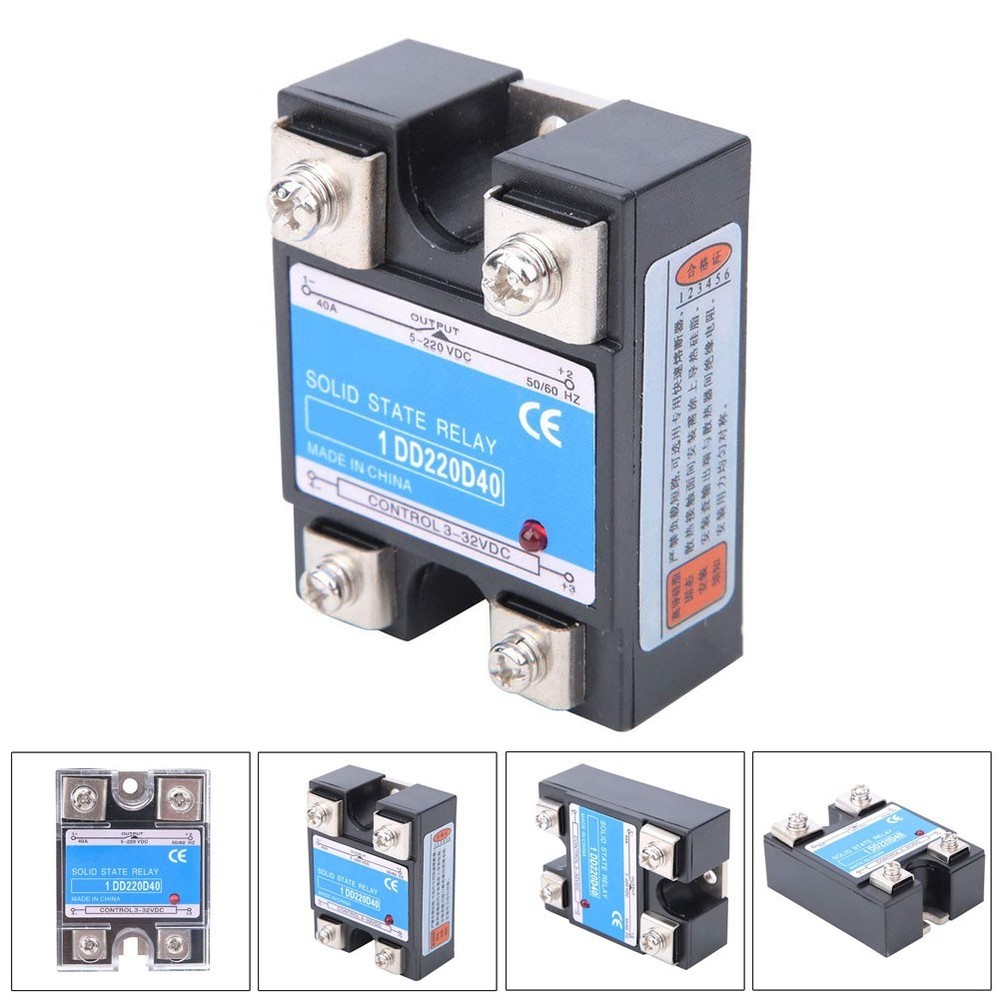 Control Relay Part Replacement Solid State Relay Load 5-220VDC 3-32VDC