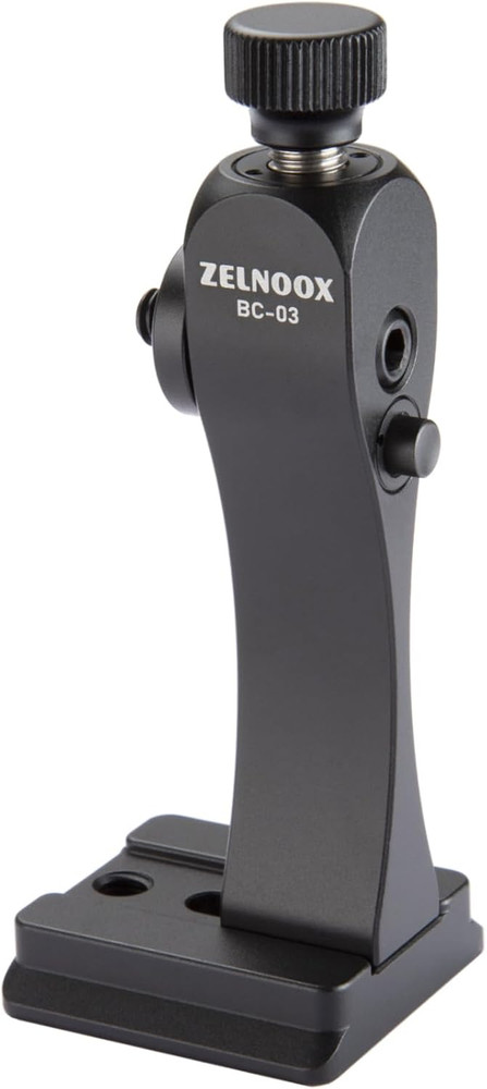 Binocular Tripod Adapter | Quick Release, 1/4"-20 Thread & Arca-Dovetail, CNC Al