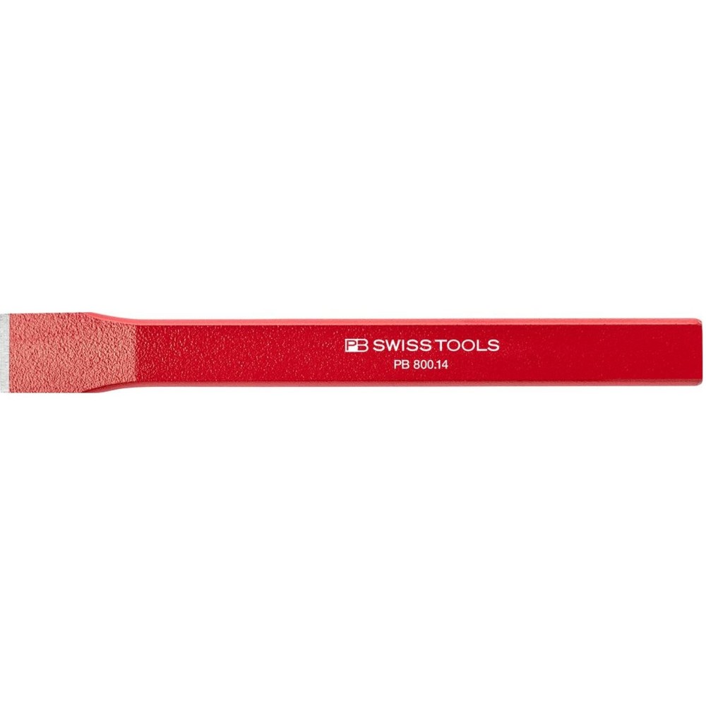 PB Swiss PB 800.14 Flat Chisel, Red Powder Coated