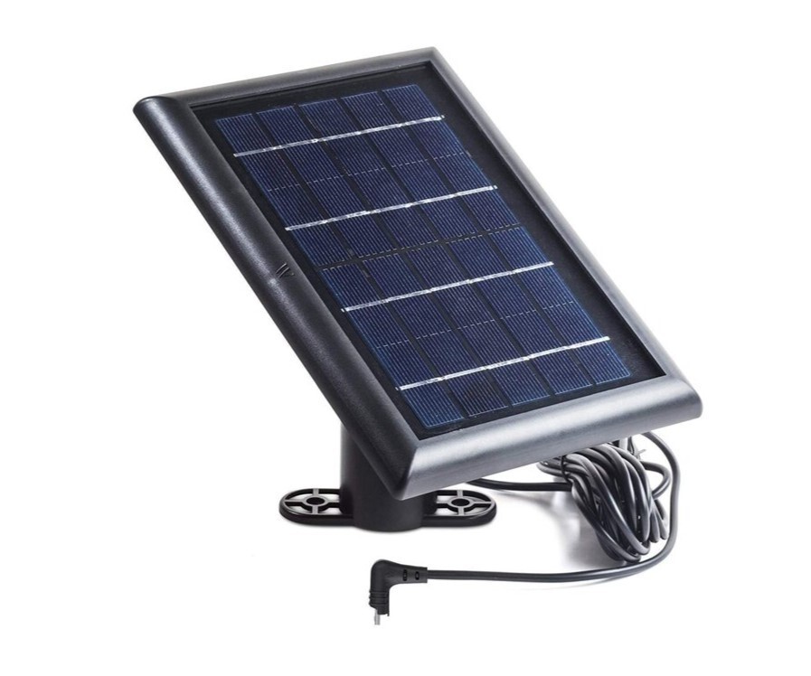 Wasserstein Eufy Cam E Outdoor Smart Security Camera Black Solar panel