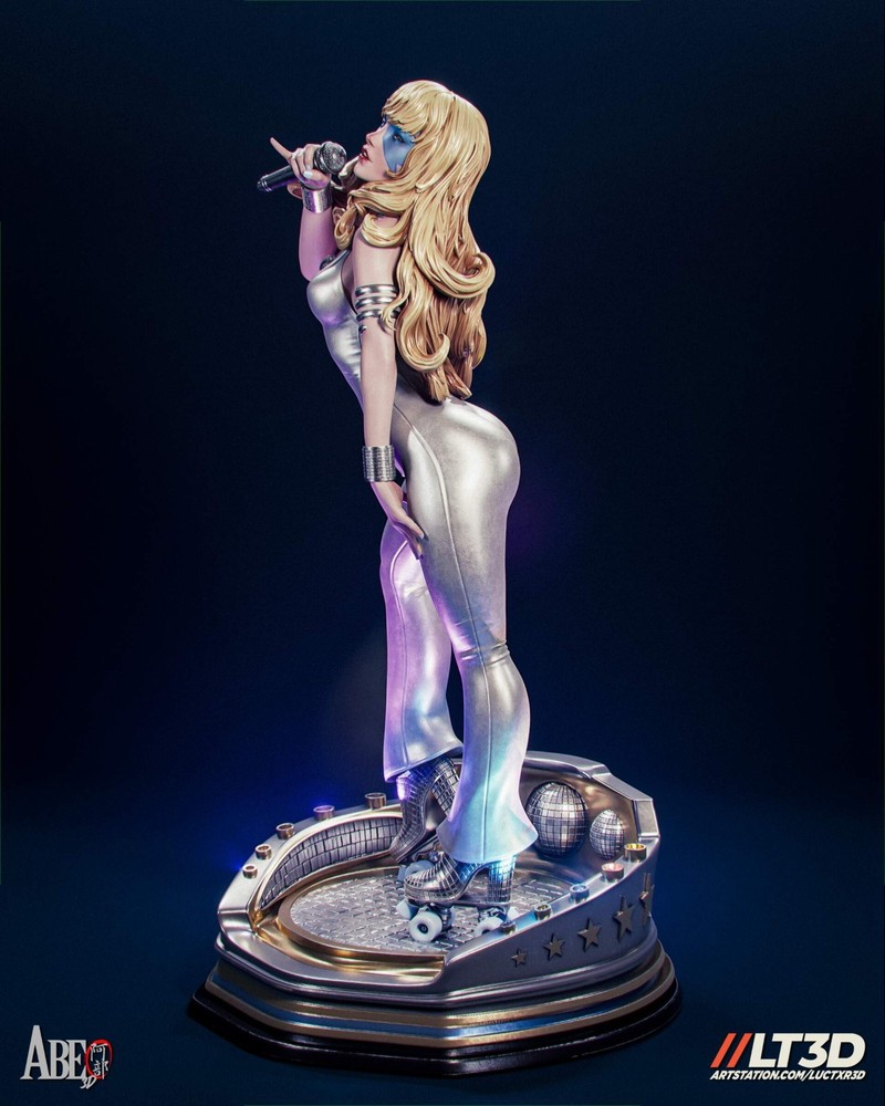 Dazzler Statue 3D Printed kit Unpainted/Unassembled