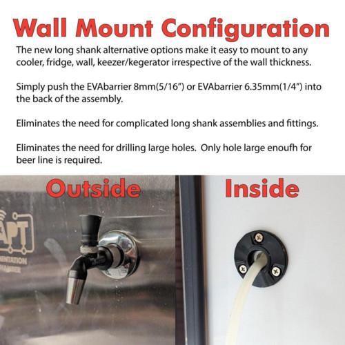 NukaTap Mini Beer Faucet Assembly Kit | Flow Control Ball Lock Quick Disconnect