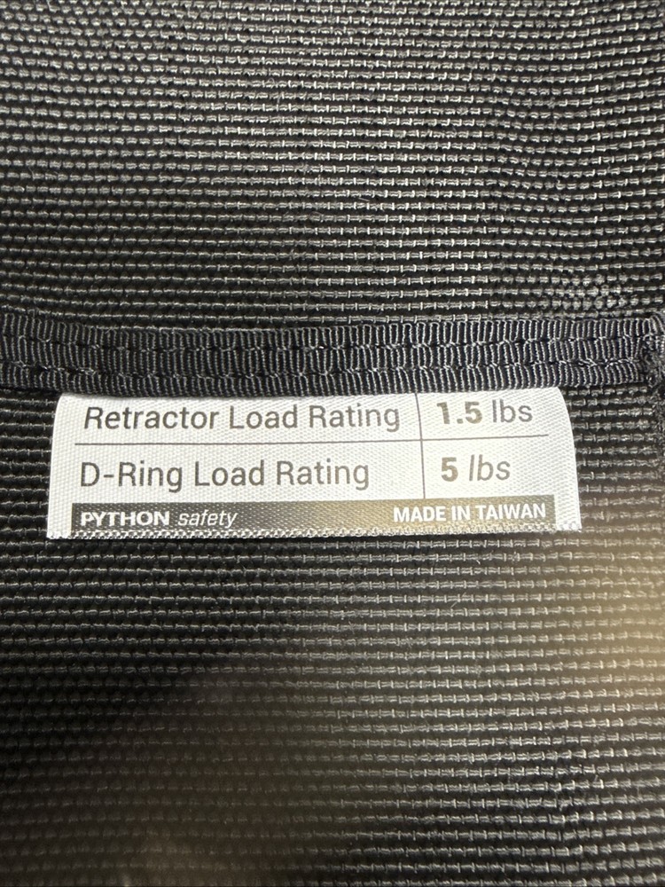 Python Safety HOL-2TOOLBLT Dual Tool Holster Belt New 6570012004